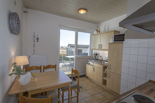Kche der Ferienwohnung 1
