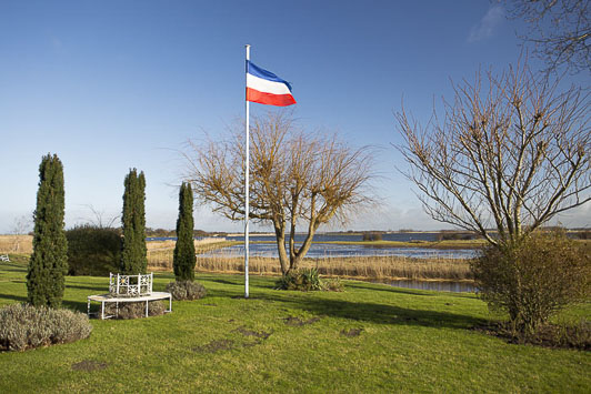 Blick aufs Grundstck