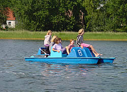 Tretbootfahren bei Ummanz